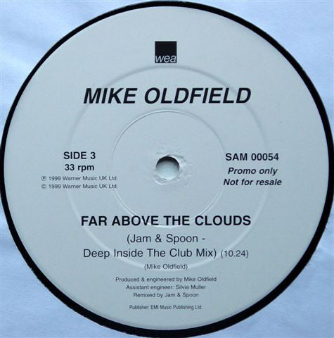 Mike Oldfield : Far Above The Clouds (2x12", Promo)