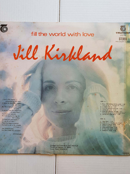 Jill Kirkland : Fill The World With Love (LP, Album)