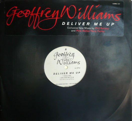 Geoffrey Williams : Deliver Me Up (12&quot;, Promo)