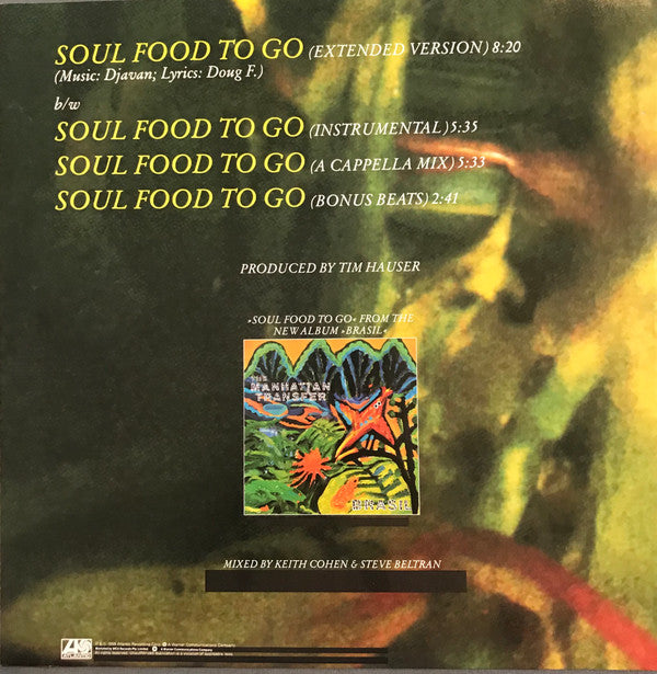 The Manhattan Transfer : Soul Food To Go (12", Single)