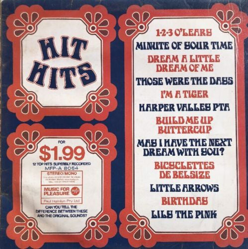 Unknown Artist : Hit Hits (LP, Album)