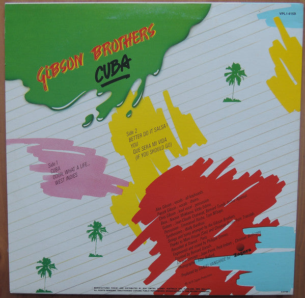 Gibson Brothers : Cuba (LP, Album)