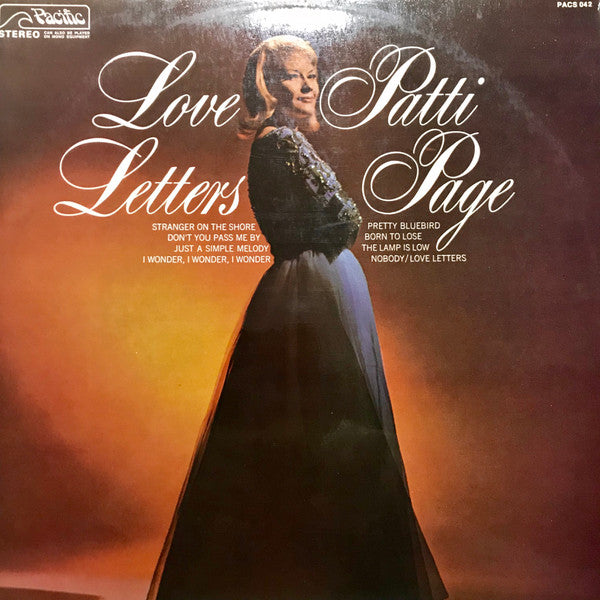 Patti Page : Love Letters (LP)