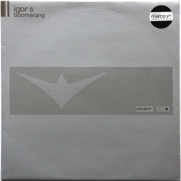 Igor S : Boomerang (12&quot;)