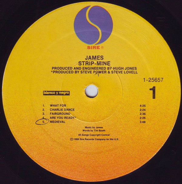 James : Strip-mine (LP, Album)