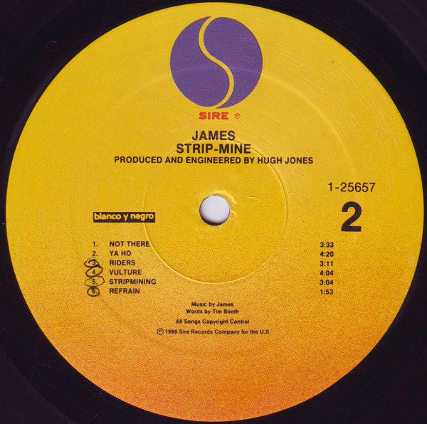 James : Strip-mine (LP, Album)