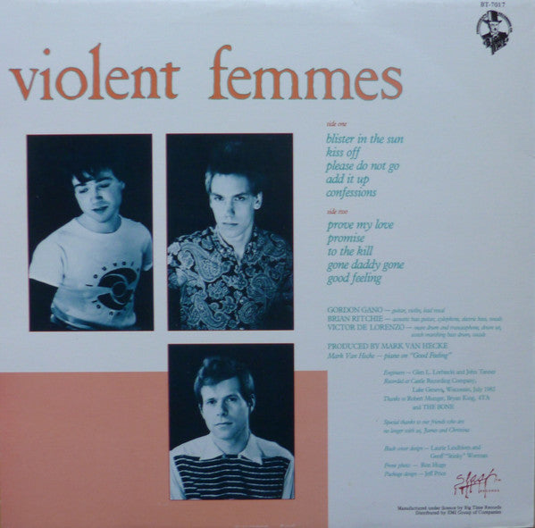 Violent Femmes : Violent Femmes (LP, Album)