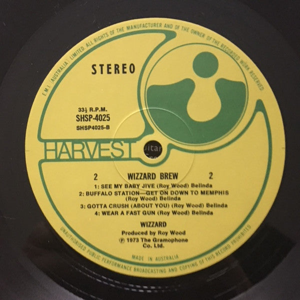 Wizzard (2) : Wizzard Brew (LP)