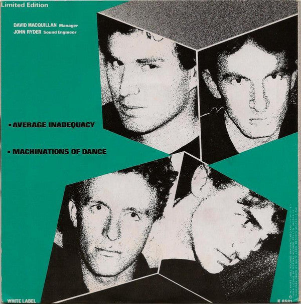 Machinations : Average Inadequacy / Machinations Of Dance (7", Ltd)