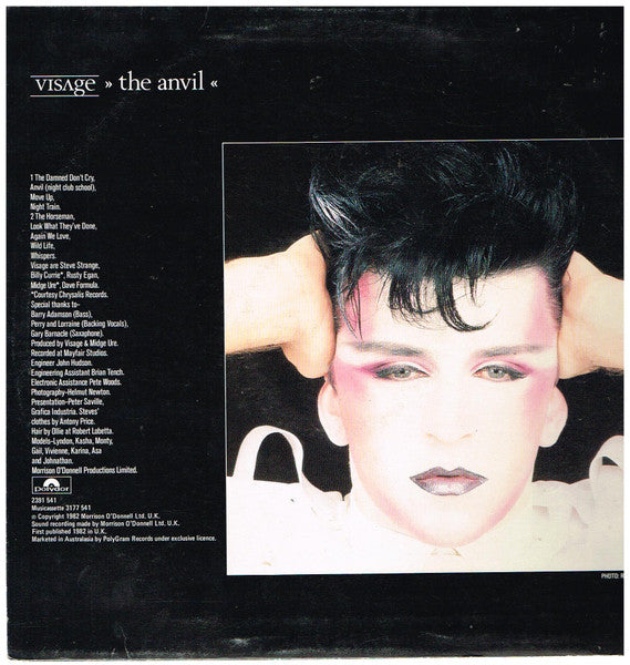 Visage : The Anvil (LP, Album)