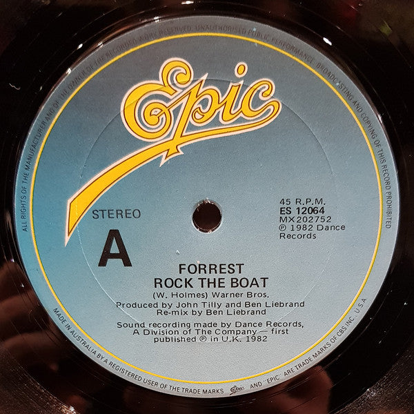 Forrest : Rock The Boat (12")