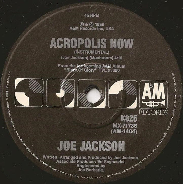 Joe Jackson : Nineteen Forever (7", Single)