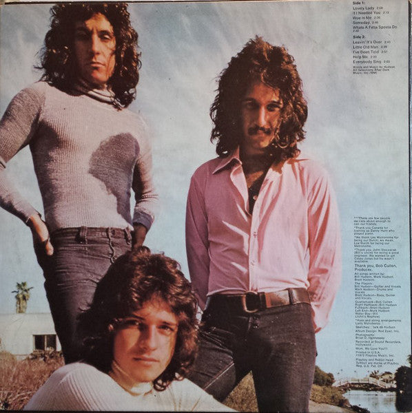 Hudson Brothers : Hudson (LP, Album)