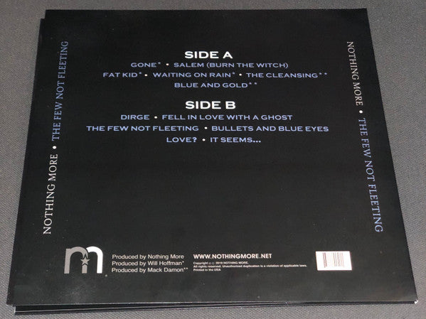 Nothing More (2) : The Few Not Fleeting (10th Anniversary Edition) (LP, Album, Ltd, RE, Bla)