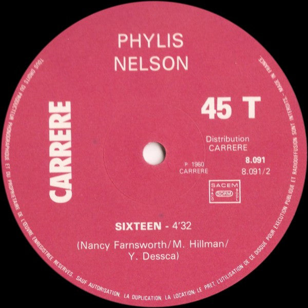 Phyllis Nelson : Don't Stop The Train (12", Single)