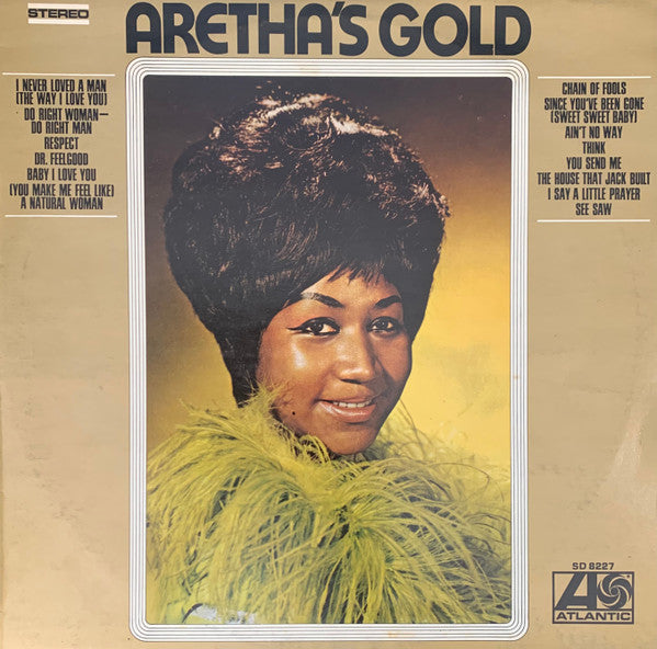 Aretha Franklin : Aretha's Gold (LP, Album, Comp, RE, RP)