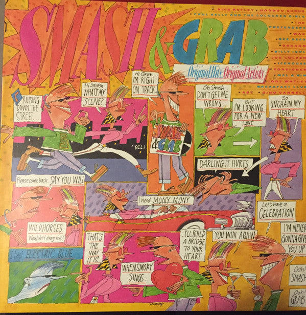 Various : Smash &amp; Grab (LP, Comp)