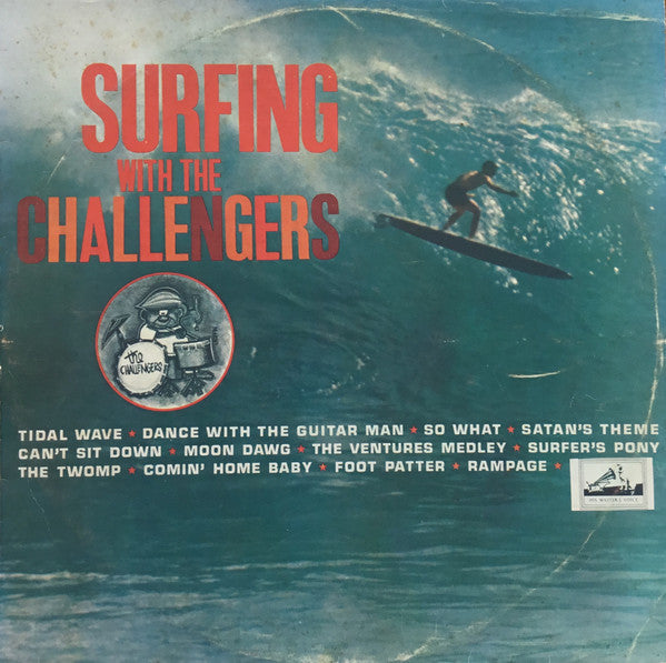 The Challengers : Surfing With The Challengers (LP, Album, Mono)