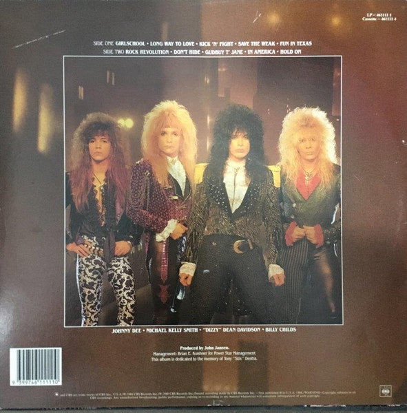 Britny Fox : Britny Fox (LP, Album)