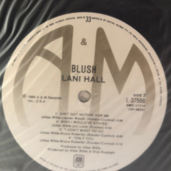 Lani Hall : Blush (LP, Album)