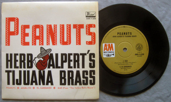 Herb Alpert & The Tijuana Brass : Peanuts (7", EP, Mono)