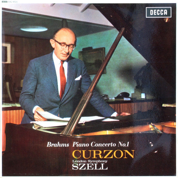 Brahms*, Curzon* / Szell*, London Symphony* : Piano Concerto No. 1 (LP)