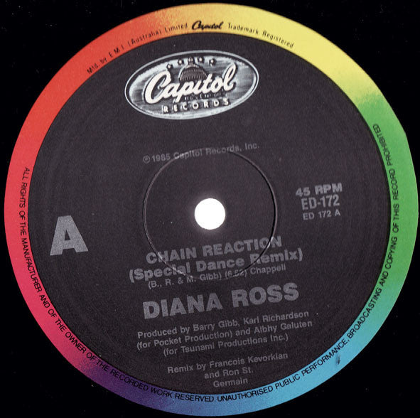 Diana Ross : Chain Reaction (12")