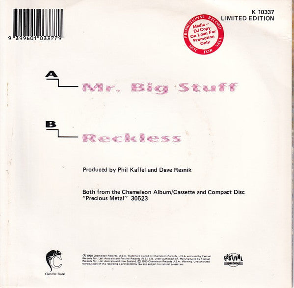 Precious Metal : Mr. Big Stuff (7", Single)