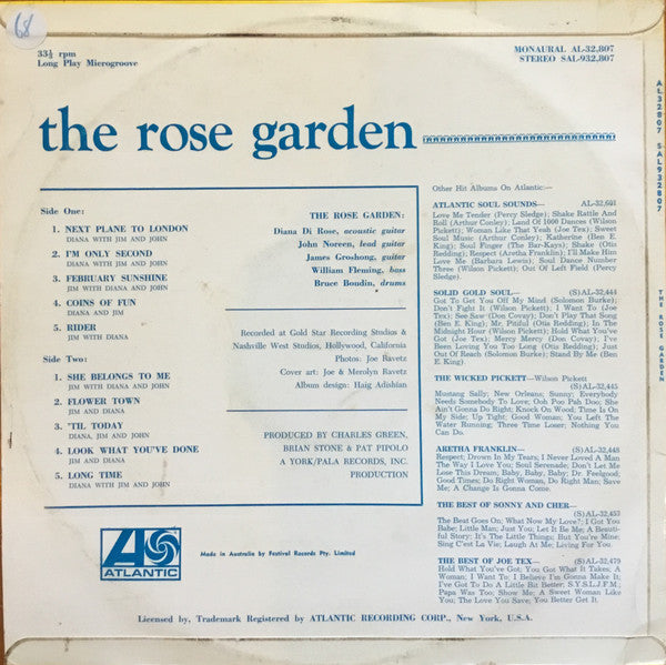 The Rose Garden : The Rose Garden (LP, Album)