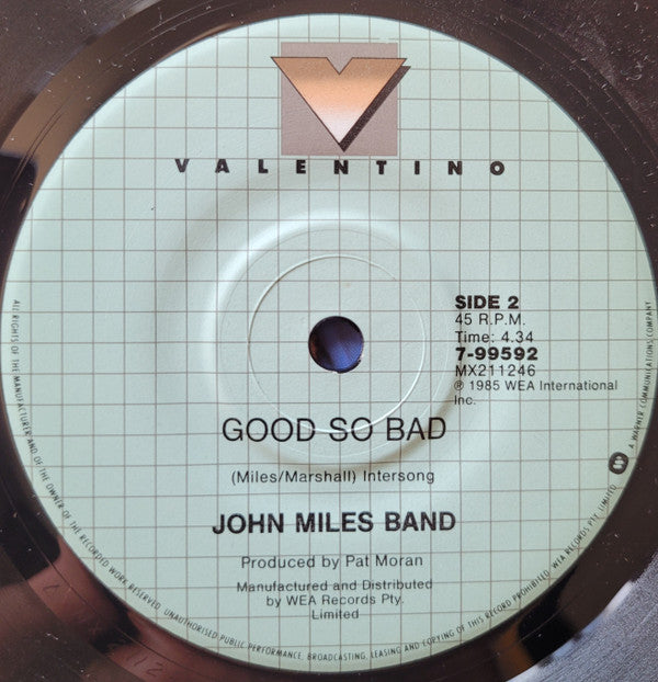 John Miles Band : Blinded (7", Single)