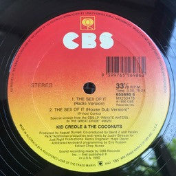 Kid Creole And The Coconuts : The Sex Of It (12", Maxi)