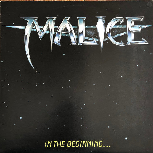 Malice (2) : In The Beginning (LP, Album)