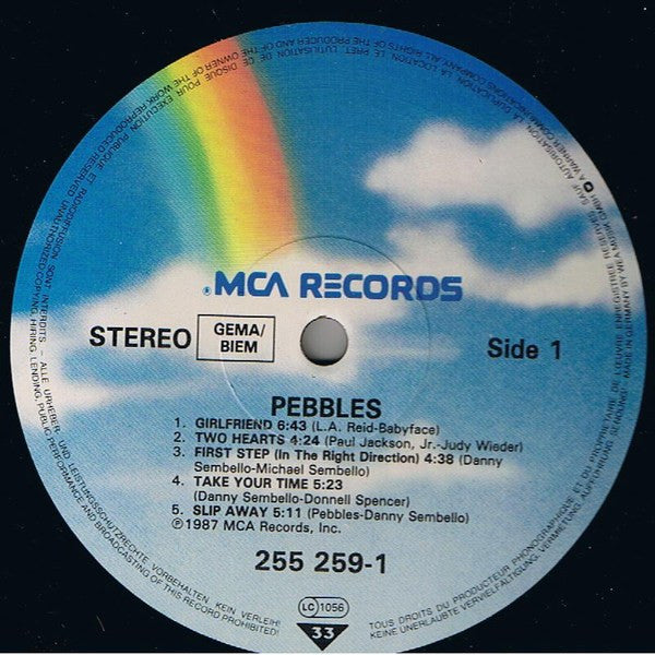 Pebbles : Pebbles (LP, Album)
