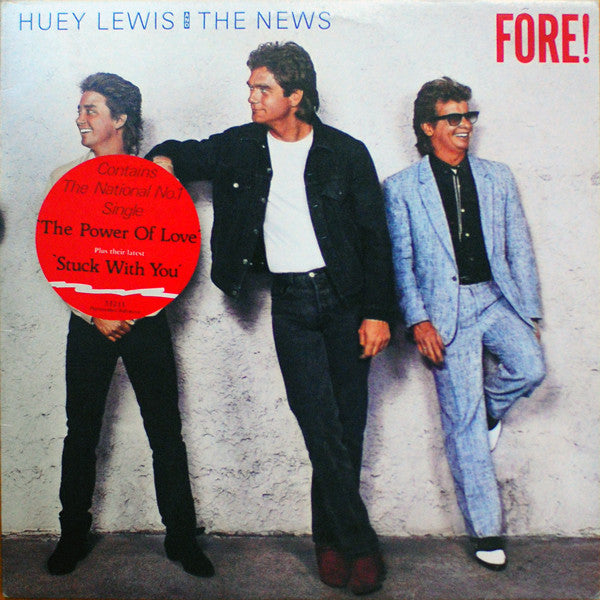 Huey Lewis &amp; The News : Fore! (LP, Album)