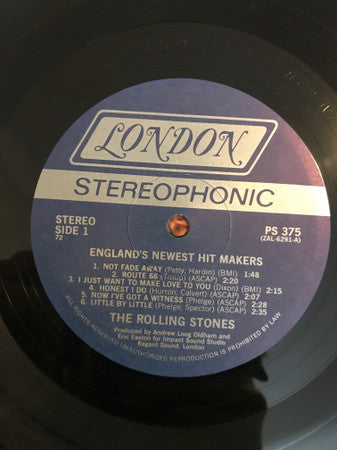 The Rolling Stones : England&#39;s Newest Hit Makers (LP, Album, RE, 72)