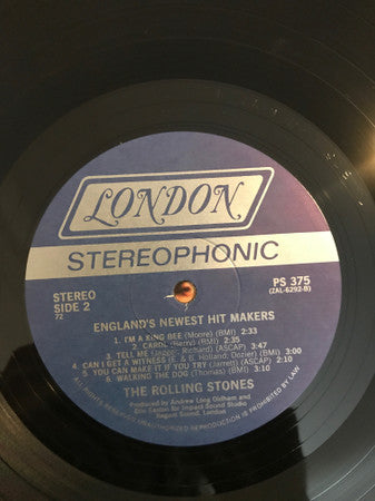 The Rolling Stones : England's Newest Hit Makers (LP, Album, RE, 72)