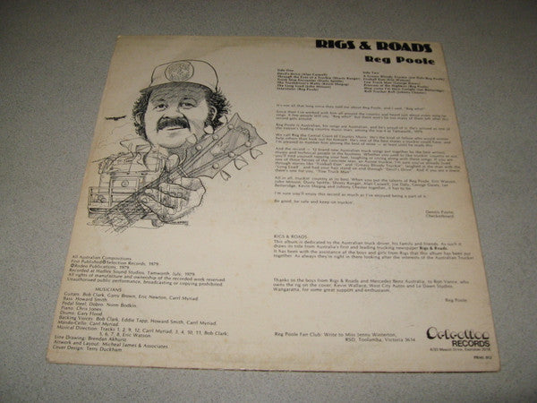Reg Poole : Rigs And Roads (LP, Album)