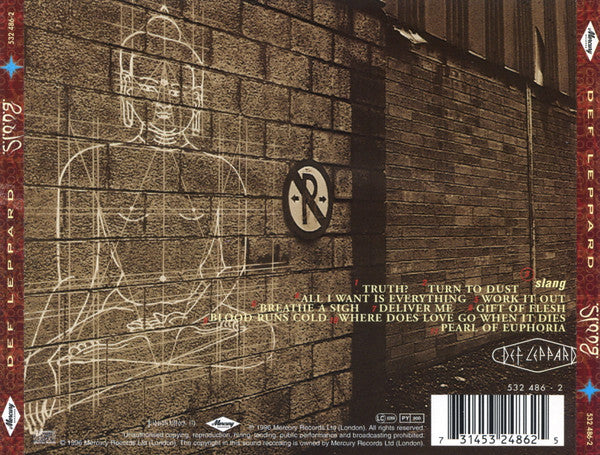 Def Leppard : Slang (CD, Album, PMD)