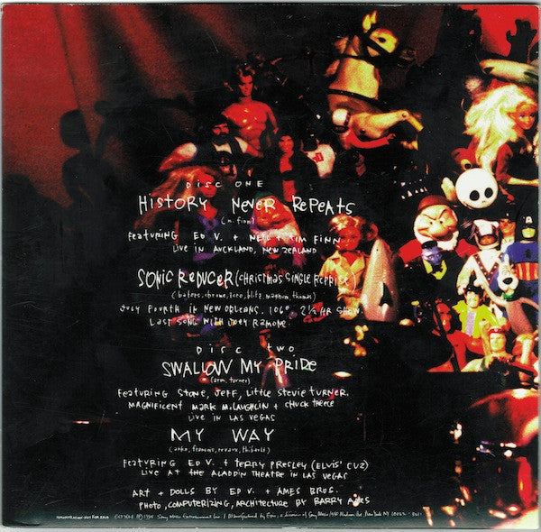 Pearl Jam : History Never Repeats (2x7", Promo)