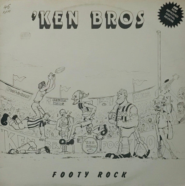 ‘Ken Bros : Footy Rock (12&quot;, EP)