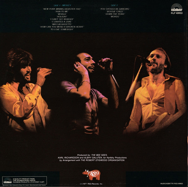 Bee Gees : Here At Last...Bee Gees...Live Volume Two (LP, Album, RE)