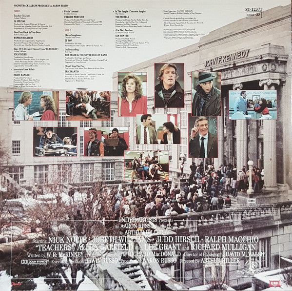 Various : Original Soundtrack From The Motion Picture "Teachers" (LP, Comp)