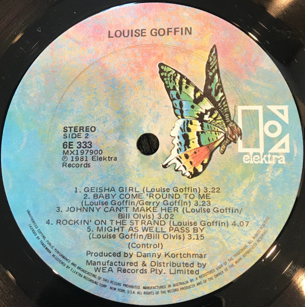 Louise Goffin : Louise Goffin (LP, Album)