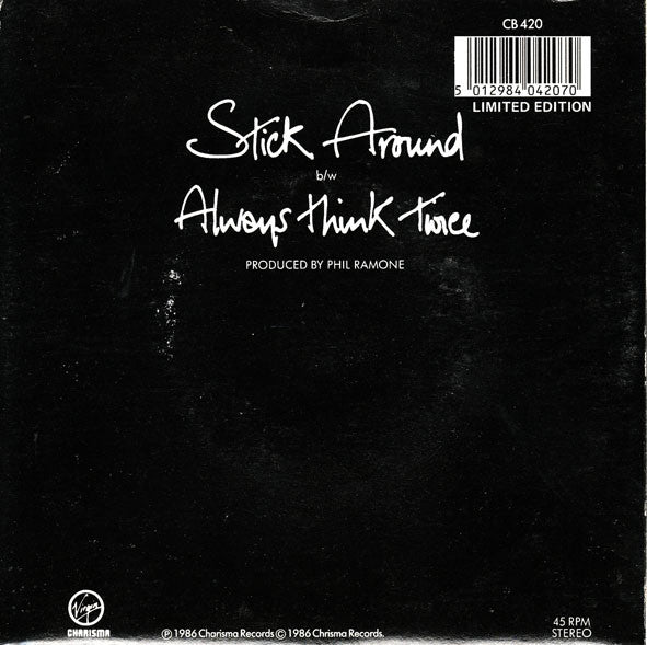 Julian Lennon : Stick Around (7", Ltd)