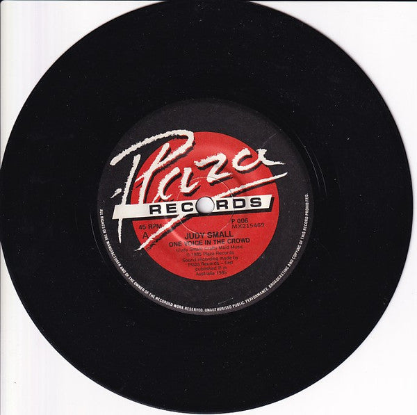 Judy Small : One Voice In The Crowd (7", Single)
