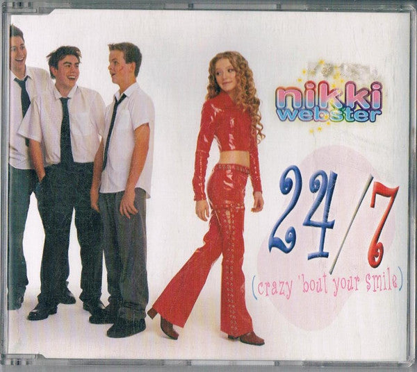 Nikki Webster : 24/7 (Crazy &#39;Bout Your Smile) (CD, Single, J-C)