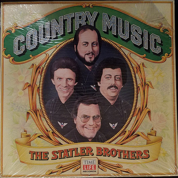 The Statler Brothers : Country Music (LP, Comp, Bar)