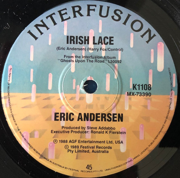 Eric Andersen (2) : Belgian Bar (7", Single, M/Print)