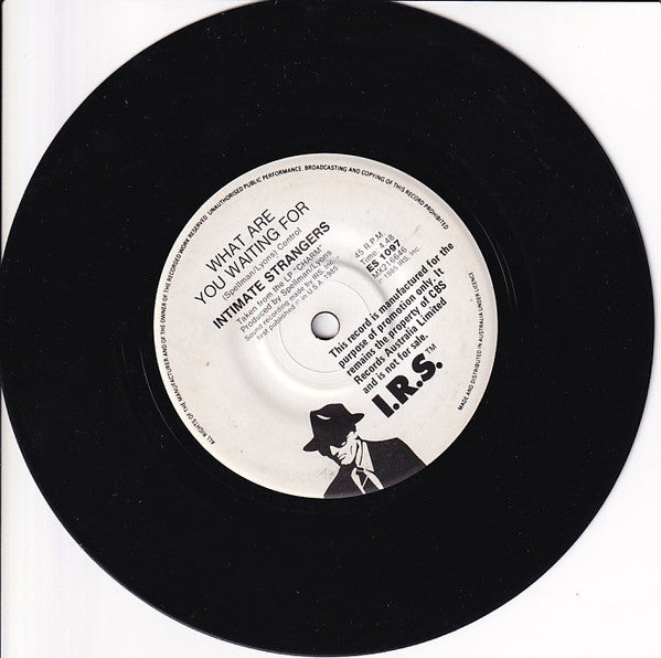 Intimate Strangers (2) : Let Go ! (7", Single, Promo)