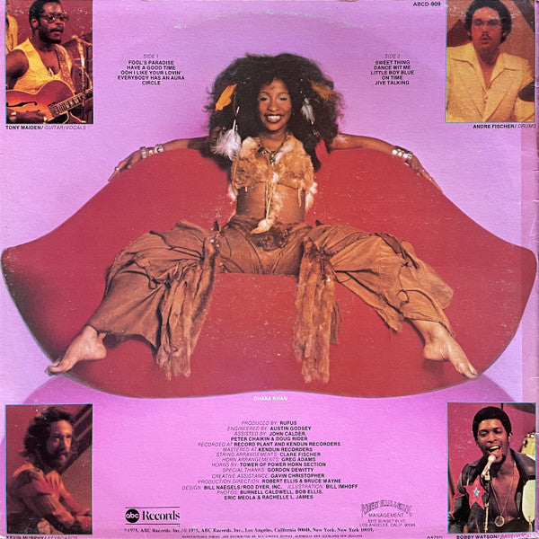 Rufus Featuring Chaka Khan* : Rufus Featuring Chaka Khan (LP, Album)